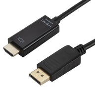 Kabel DisplayPort DP do HDMI 4K 4,5m Konwerter