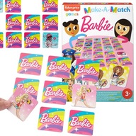 GRA PAMIĘĆ MEMO MEMORY ZNAJDŹ PARY MAKE A MATCH BARBIE GWN51