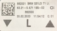 BMW 5 G31 LIFT light rear part left 5A711B5