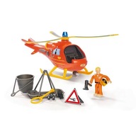 Simba Požiarnik Sam - Vrtuľník Wallaby so svetlom a zvukom 9252510
