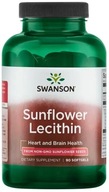 Swanson Lecytyna Sunflower Lecithin 90 kapsułek miękkich