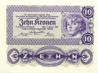 Austria - I Republika - BANKNOT - 10 Koron 1922