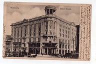 Warszawa - Hotel Bristol Ulica Mieszkańcy - ok1900