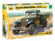 GAZ-AA radziecka ciężarówka wojskowa 1:35 Zvezda 3602