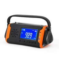 Solárne rádio AM FM SOS Bluetooth 5 POWERBANK 40