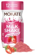 Kakao do Picia MILKSHAKE Truskawkowe Strawberry 500g Witaminy B2 B6 Mokate