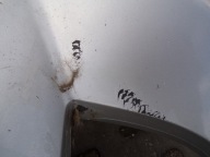 front bumper front VOLVO S40 2 II WERSJA below washers