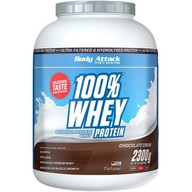 Body Attack 100% Whey Protein 2300g WPC PROTEIN WPH