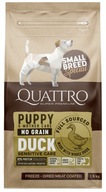 Quattro pes | Malý chlieb bez obilnín Šteniatko/Matka | Kačica 1,5 kg