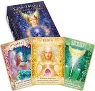 Kryształowe przesłania aniołów (44 karty + książka) Doreen Virtue