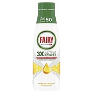 Fairy 50 myć żel Platinum do zmywarki 1l Lemon