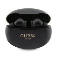 Guess True Wireless Classic EST BT5.3 - Słuchawki TWS + etui ładujące (czar