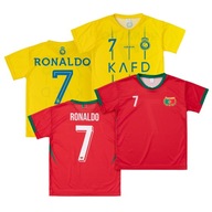 Koszulki piłkarskie RONALDO AL NASSR i PORTUGALIA rozm. 116