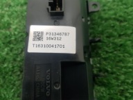 control panel air conditioning devices rear part VOLVO XC90 II T6 2019 P31346787