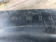 mudguard left rear part SKODA FABIA III KOMBI 6V9810969B