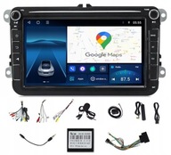 RÁDIO ANDROID GPS VW PASSAT B6 B7 GOLF V VI 4/64GB CARPLAY WIFI MODEM SIM