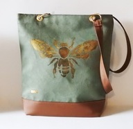 Torebka torba na ramię glamour gothic pszczoła