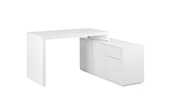 UNIQUE Písací stôl TIVANO s funkčnými skrinkami 120x60