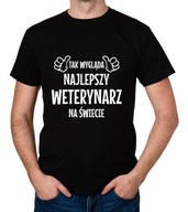 koszulka NAJLEPSZY WETERYNARZ prezent