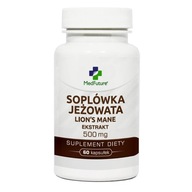 Soplówka jeżowata ekstrakt 500 mg 60 kapsułek