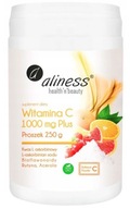 ALINESS Vitamín C ASKORBÁT SODNý rutín 250g Antioxidant Voľné radikály