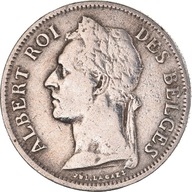 Moneta, Kongo Belgijskie, Albert I, 50 Centimes, 1