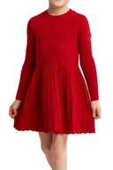 Pletené šaty Nel červená, 110