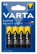 Baterie VARTA HEAVY DUTY AA R6 LR6 E91 4szt. cynk