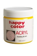 Akrylová farba Happy Color 250ml žltá