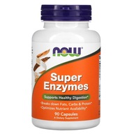Výživový doplnok Now Foods Super enzymes 90 kapsúl
