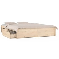 Rama łóżka z szufladami, 150x200 cm, King Size