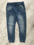 Reserved jogger chłopięce JEANS spodnie 140