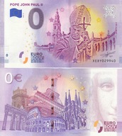 UE - Banknot 0 -euro -Niemcy 2019 -Jan Pawel II