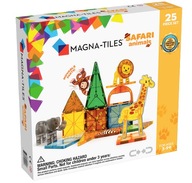 Safari - Klocki Magnetyczne 25 el. Magna Tiles