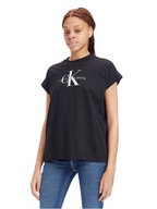 CALVIN KLEIN KOSZULKA DAMSKA T-SHIRT CZARNA r. XS