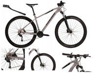 MTB bicykel Kross Level 3.0 19" 29" Aluminium Sivá + Pätka 2021