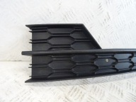 grid of a bumper front front left SKODA OCTAVIA III LIFT 5E0807681F