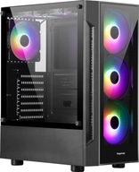 OBUDOWA ATX USB 3.0 PODWÓJNE SZKŁO PIWNICA GAMING + 1x WENTYLATOR RGB