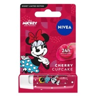 Nivea Disney Minnie Mouse 24H Ošetrujúci rúž na pery Cherry Cupcake 4,