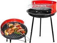 GRILL WĘGLOWY OKRĄGŁY 36 CM PRZENOŚNY NA ZEWNĄTRZ