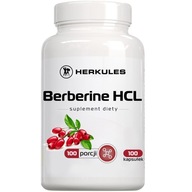 HERKULES Berberine HCL 100caps 500MG CHOLESTEROL CUKOR GLUKOZ TRÁVENIE