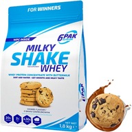 6PAK NUTRITION MILKY SHAKE WHEY 1800 G BIAŁKO WPC