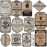 PAPÍR MATRICÁK 24x24 ScrapLove - Vintage label 4