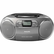 Radiomagnetofon z DAB+/CD Philips AZB600 szary