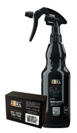 Adbl Black Water dressing na pneumatiky 500 ml + Aplikátor na pneumatiky ADBL One Shot Tire Pad 7x5x2,5 cm čierny