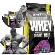 Białko whey WPC protein 750 g - odżywka serwatkowe białkowa masa jagoda