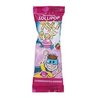 MIRADENT XyliPOP Lollipop lizak dla dzieci z ksylitolem TRUSKAWKA 1szt.