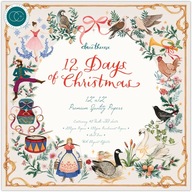 Papiery 30,5x30,5cm Craft Consortium 12 Days of Christmas (CCPPAD044)