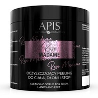 Peeling oczyszczający do ciała dłoni i stóp rose madame Apis 700g