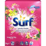 SURF Proszek do prania uniwersalny 5 kg Tropical Lily na 100 prań